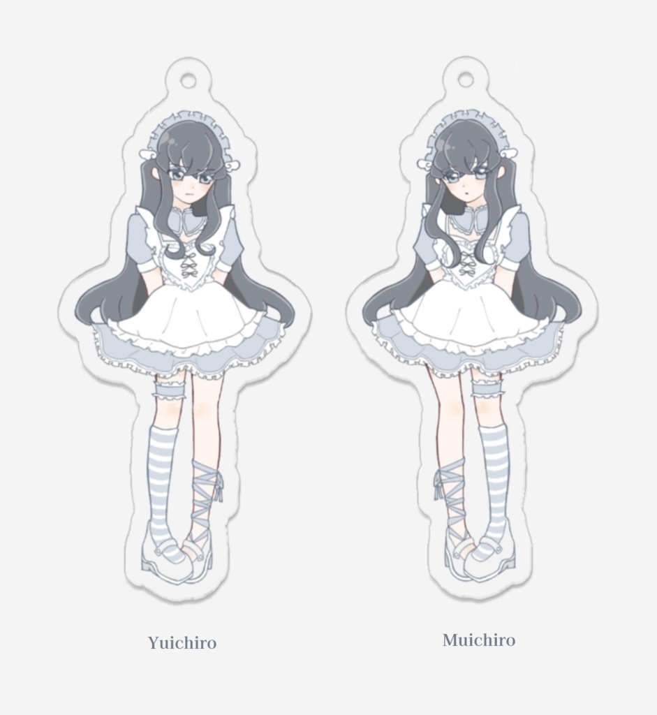 ツインズ メイドアクリルキーホルダー