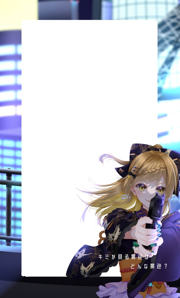 アクリルフレームキーホルダー