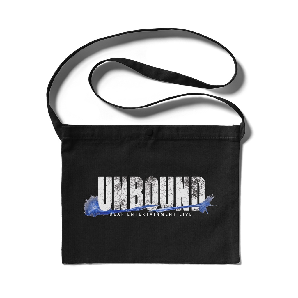 【UNBOUND限定】サコッシュ（黒・ナチュラル）（送料①）