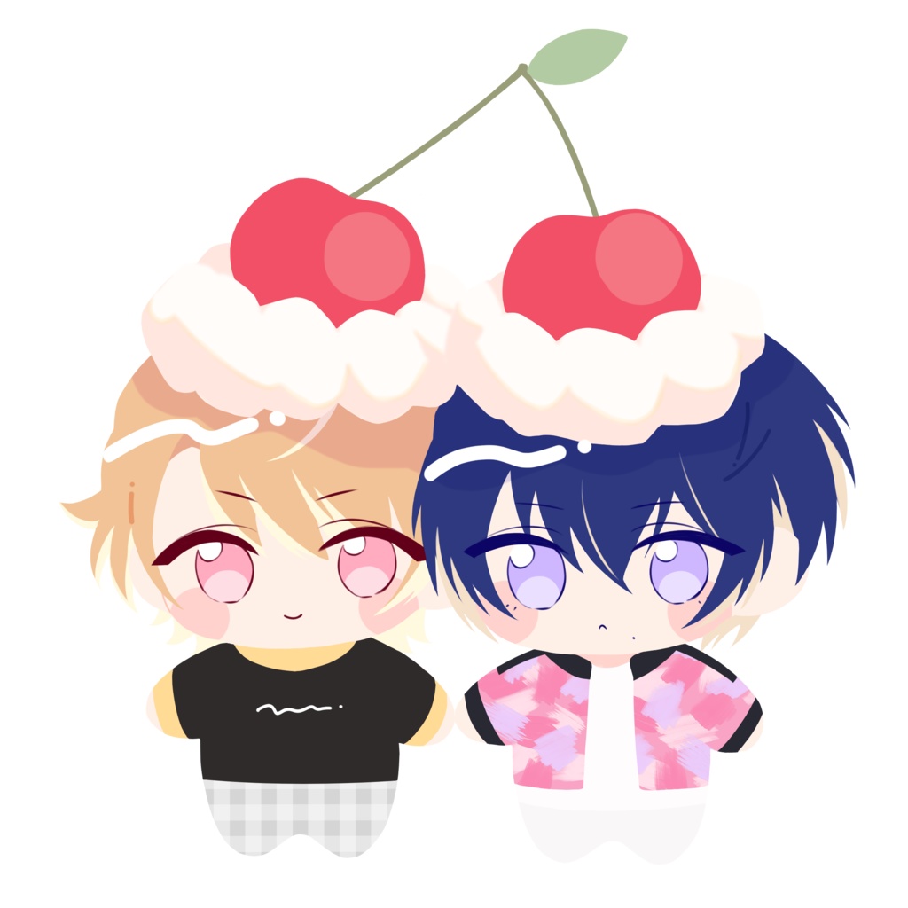 なかよしさくらんぼアクキー