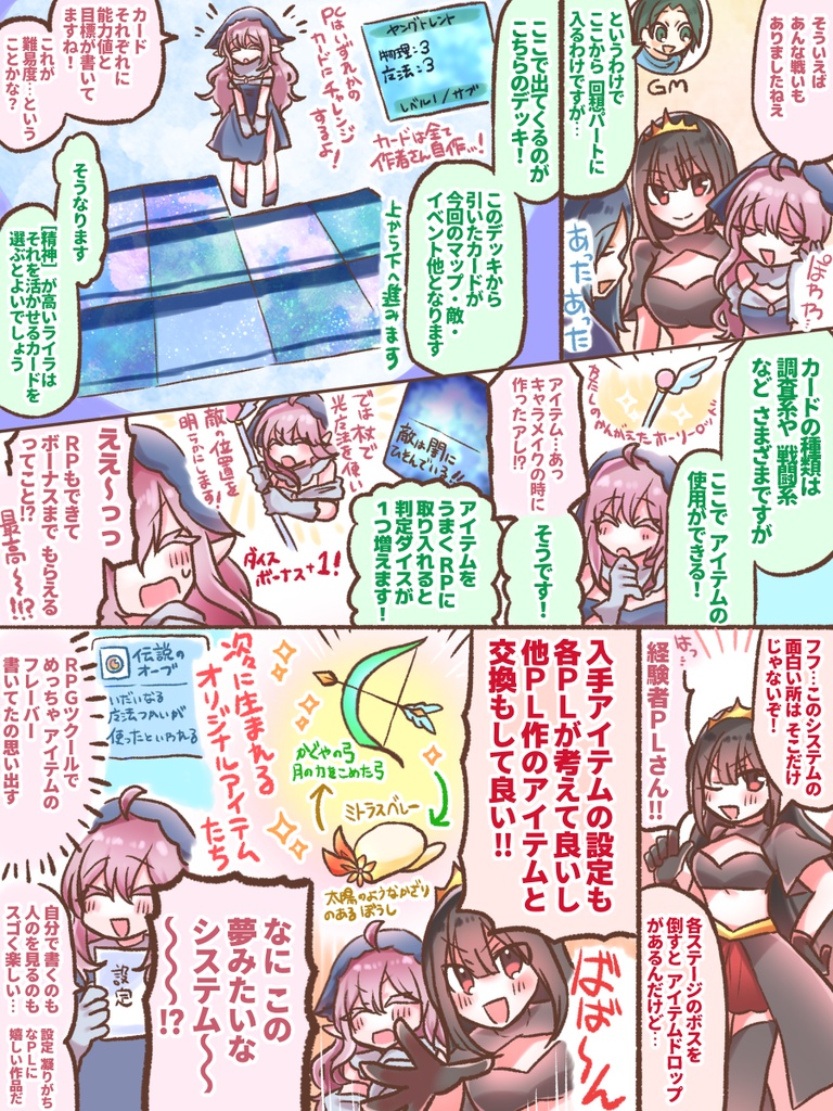 最強過去編ファンタジーTRPG『アフターグロー』基本セット