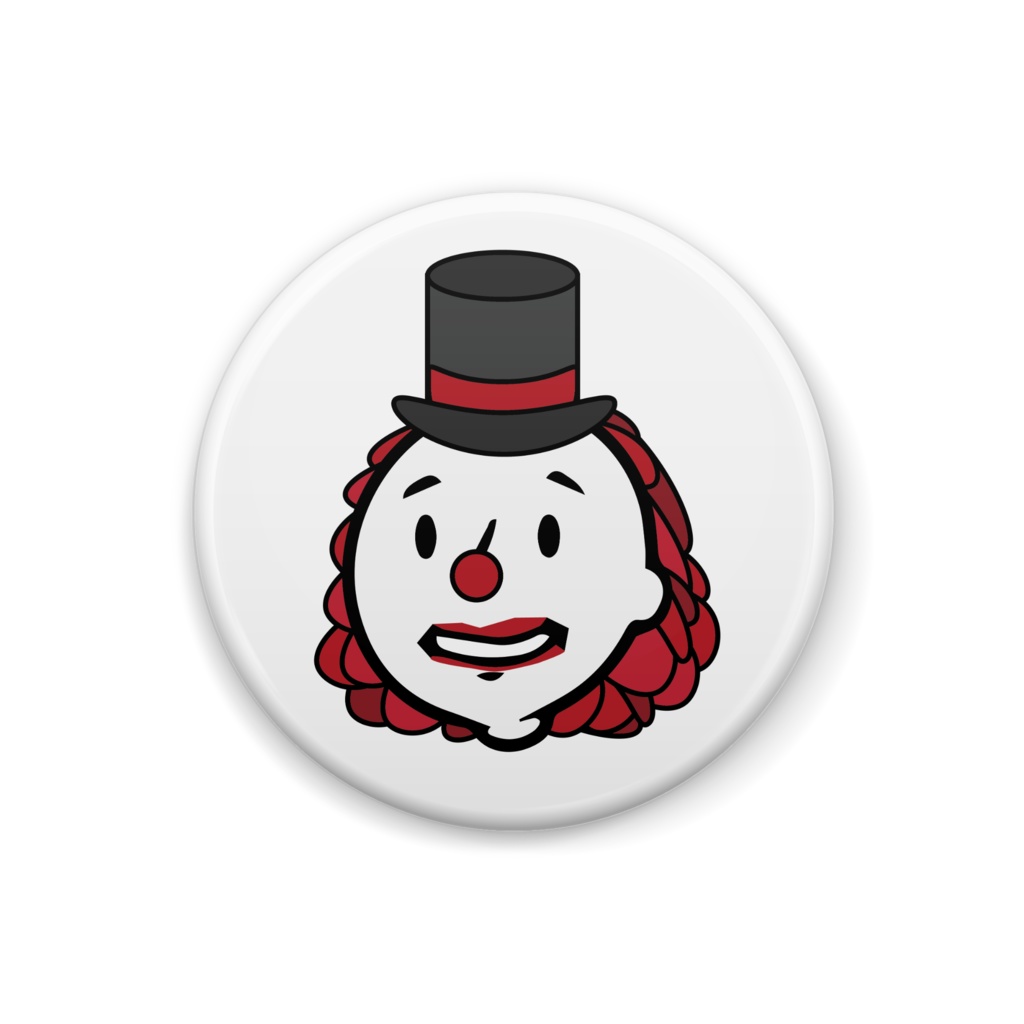 Fallout×第五人格_道化師*缶バッジ