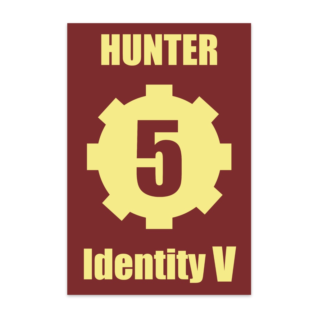 Fallout×第五人格_HUNTER*ポストカード