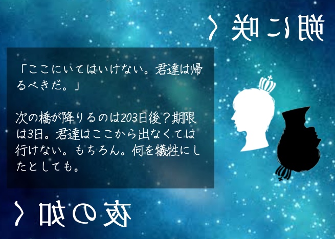 【CoCシナリオ】朔に咲く夜の如く