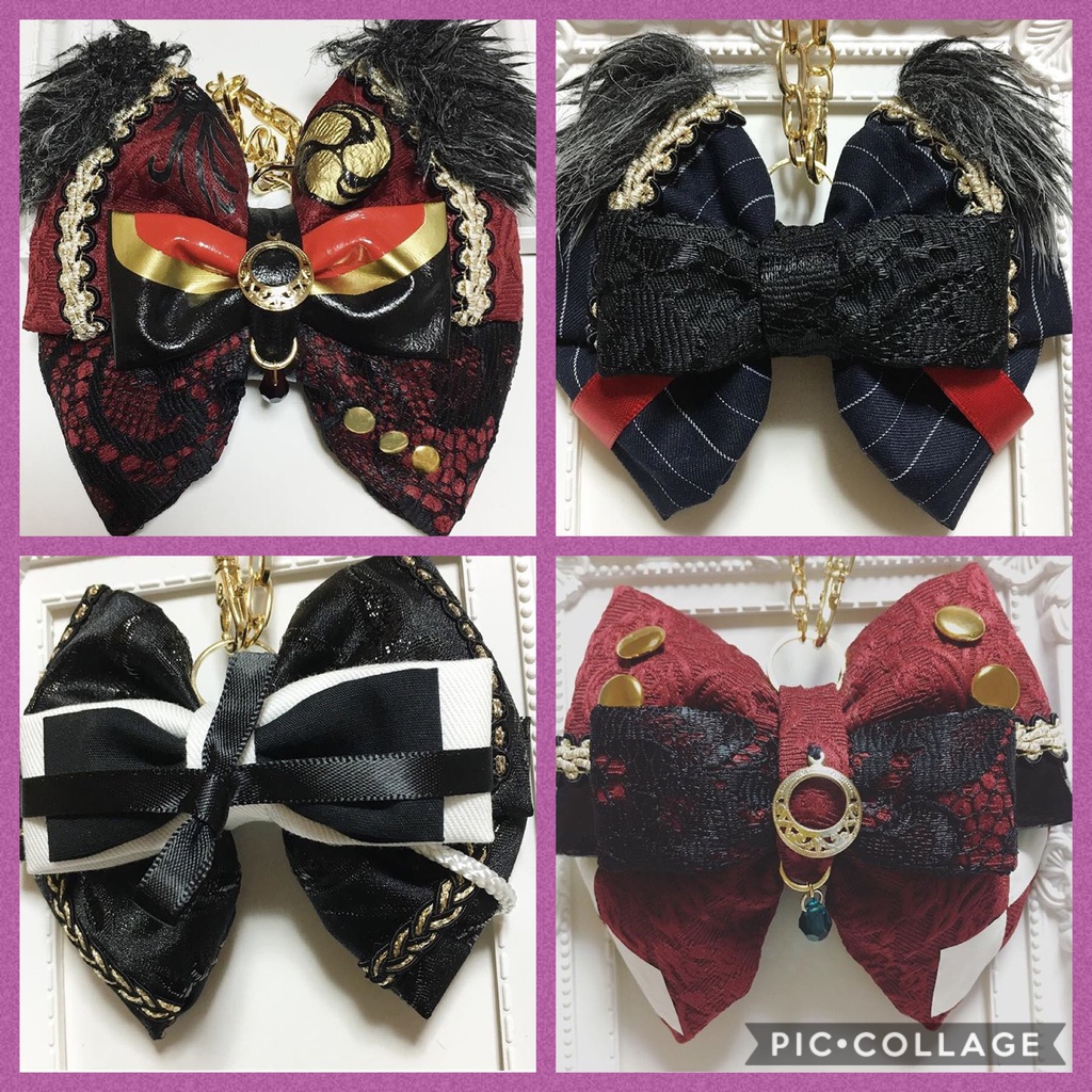受付◆オーダーメイド リボンアクセサリー ハンドメイド