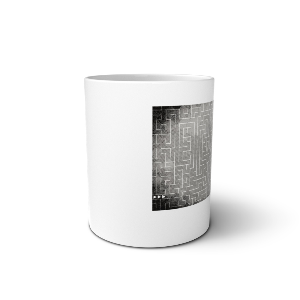 お湯を注ぐとカップにヒントの文字列が浮かび上がる仕様ではない脱出ゲーム好きのマグカップ