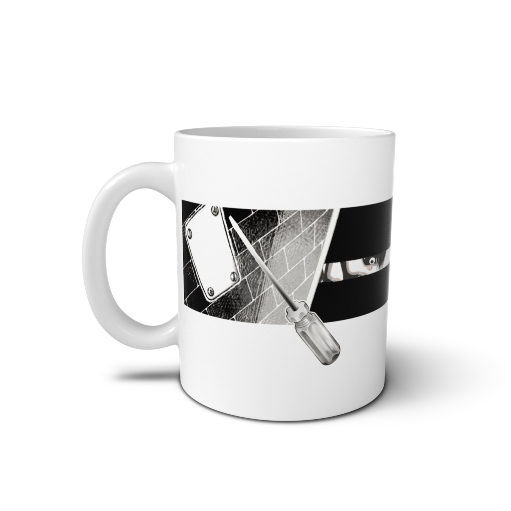 コーヒーに入れたミルクでヒントの文字列が浮かび上がるであろう脱出ゲーム好きのマグカップ