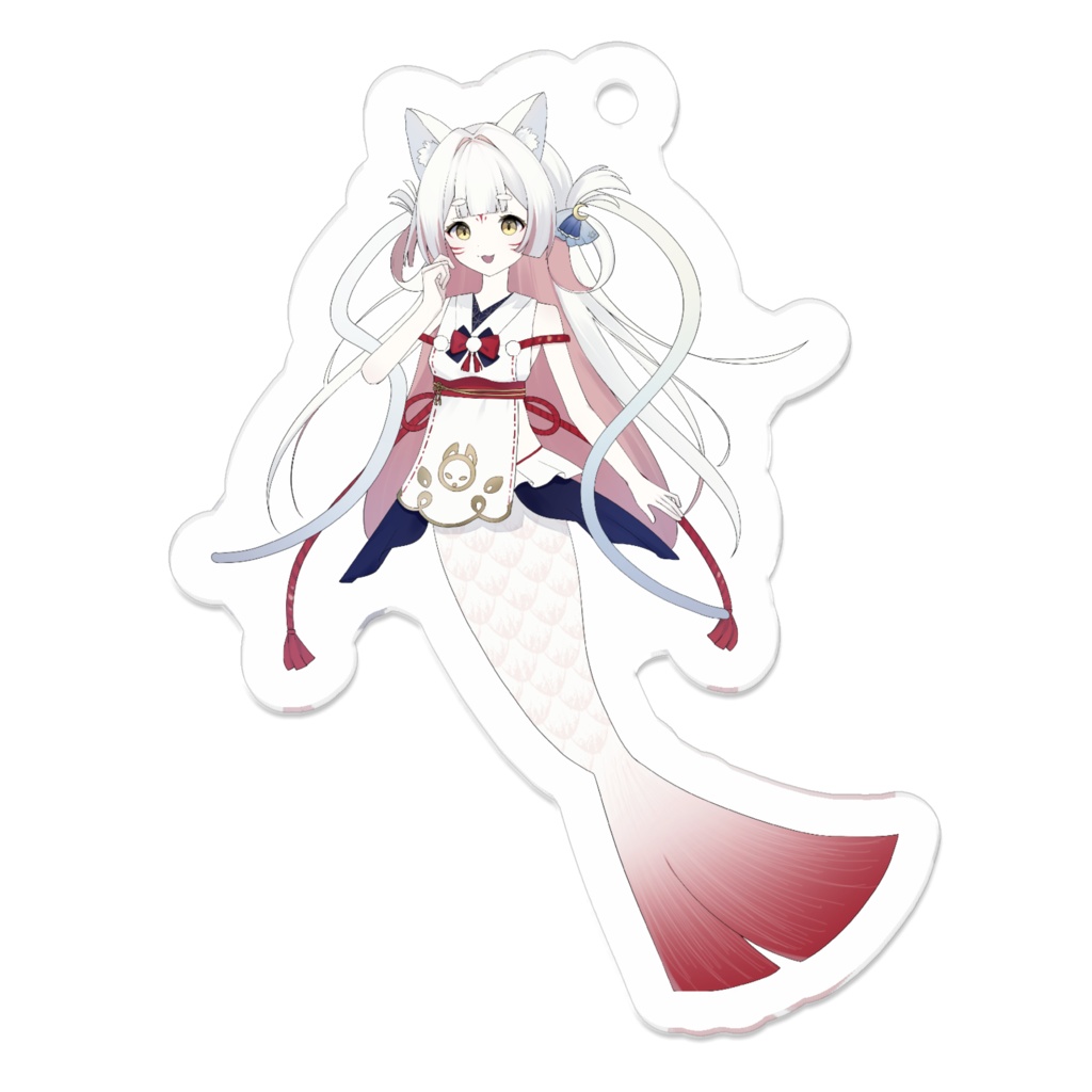人魚アクリルキーホルダー