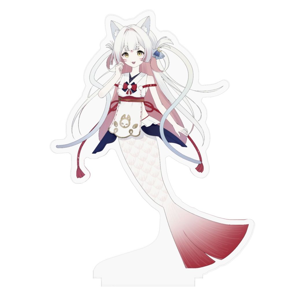 人魚アクリルフィギュア