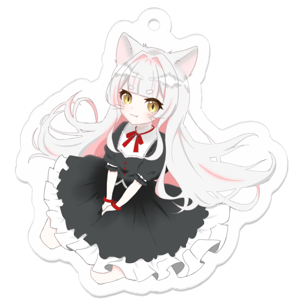 ねこみみアクキー