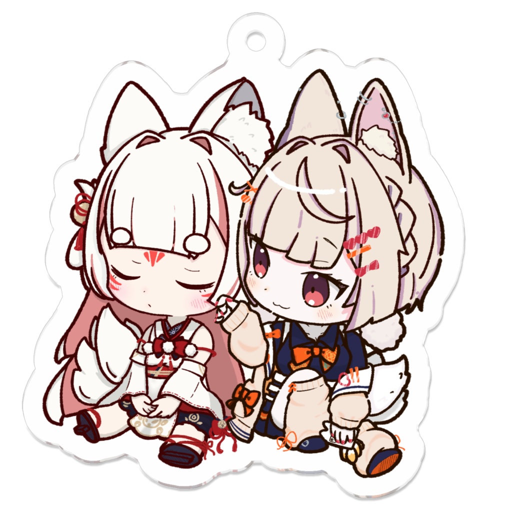 しろまりアクキー