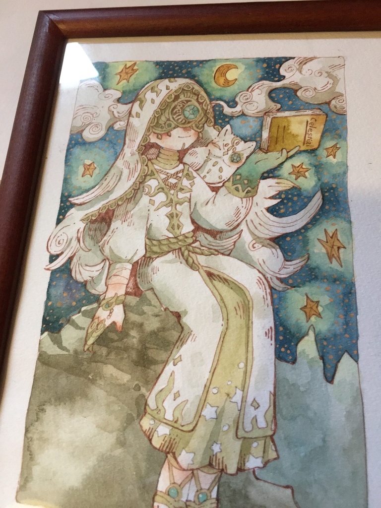 水彩原画