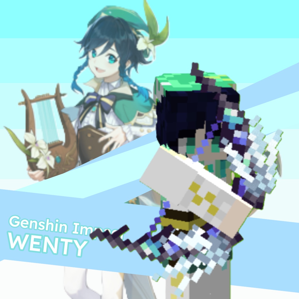 【マイクラスキン】ウェンティ[Wenty]