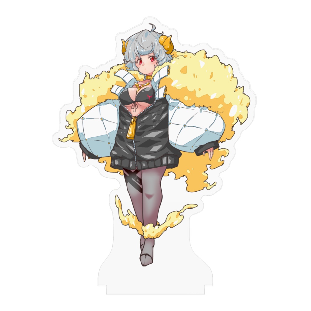 【創作】アクリルフィギュア_アリエス(100mm*100mm)