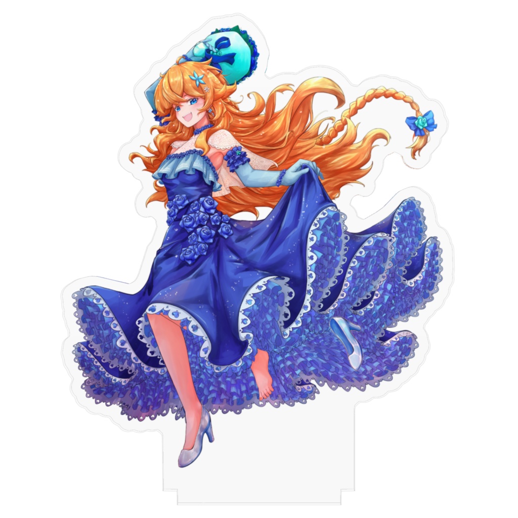 【非公式グッズ】御伽原江良_アクリルスタンド(100mm×100mm)