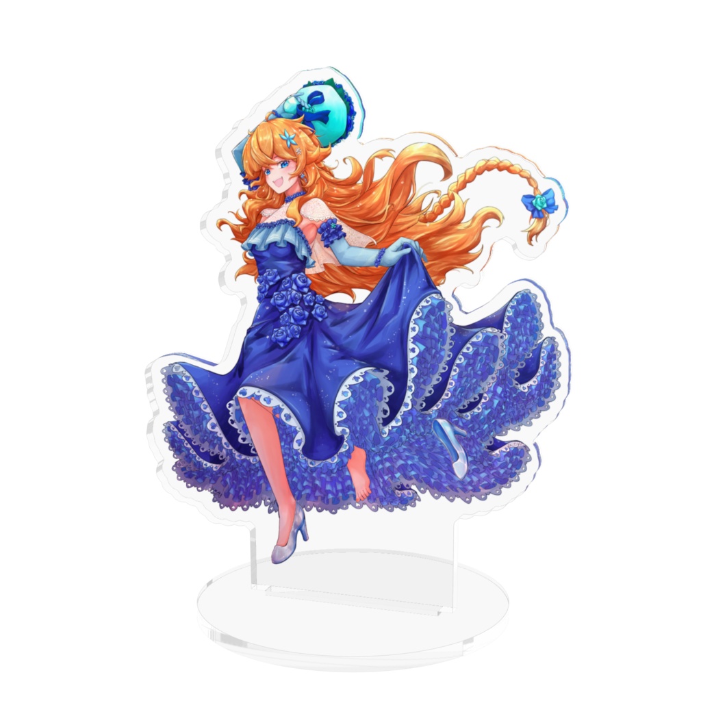 非公式グッズ】御伽原江良_アクリルスタンド(100mm×100mm