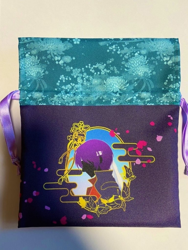 夜叉督フリル巾着袋