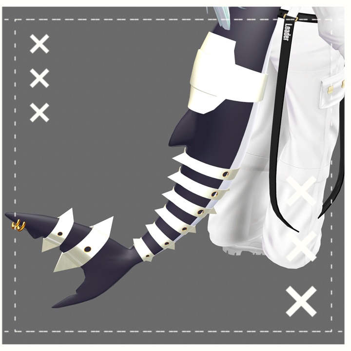 【ルルネ専用】パンクしっぽ【Punk Tail】