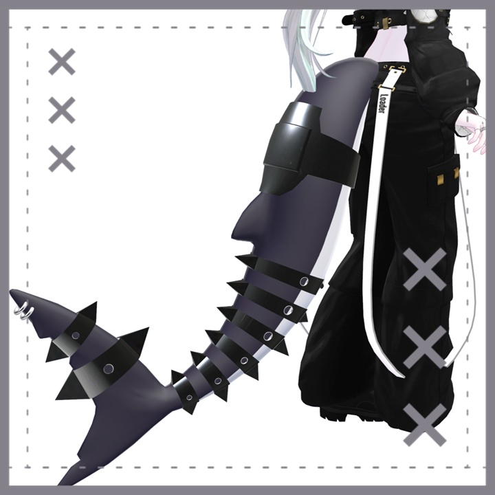 【ルルネ専用】パンクしっぽ【Punk Tail】