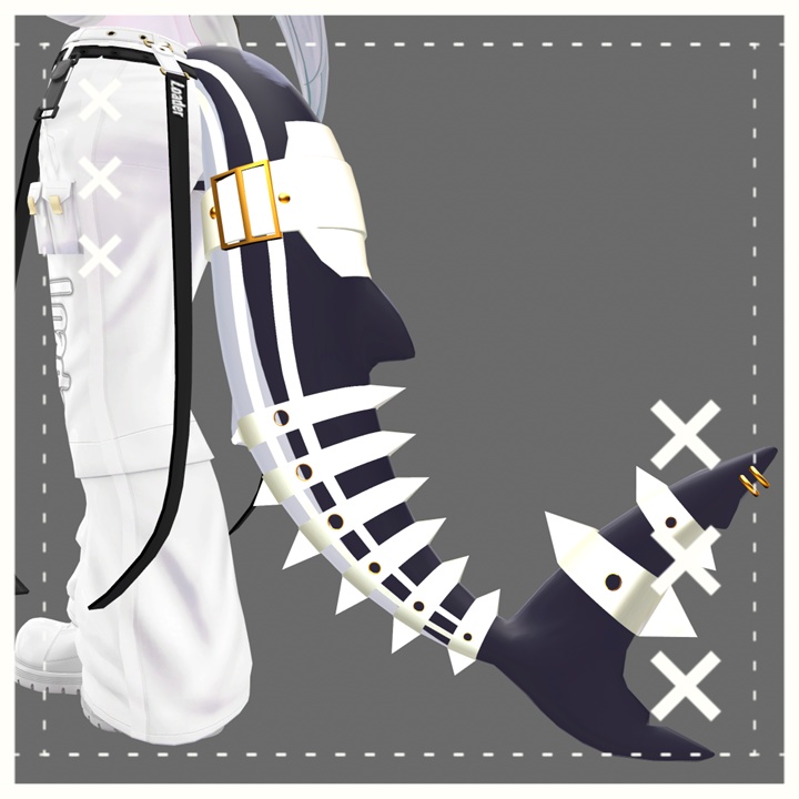 【ルルネ専用】パンクしっぽ【Punk Tail】