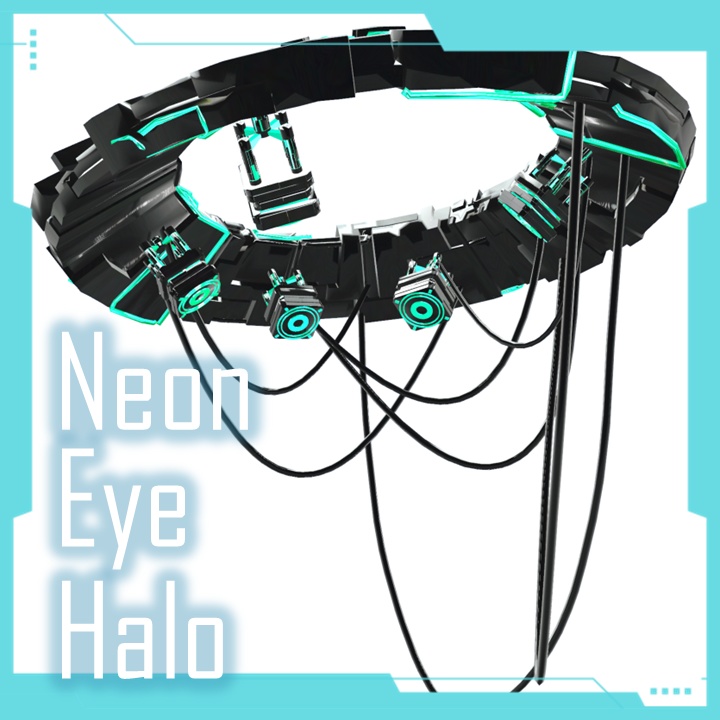 【✨600円→400円✨】Neon Eye Halo【12Color】