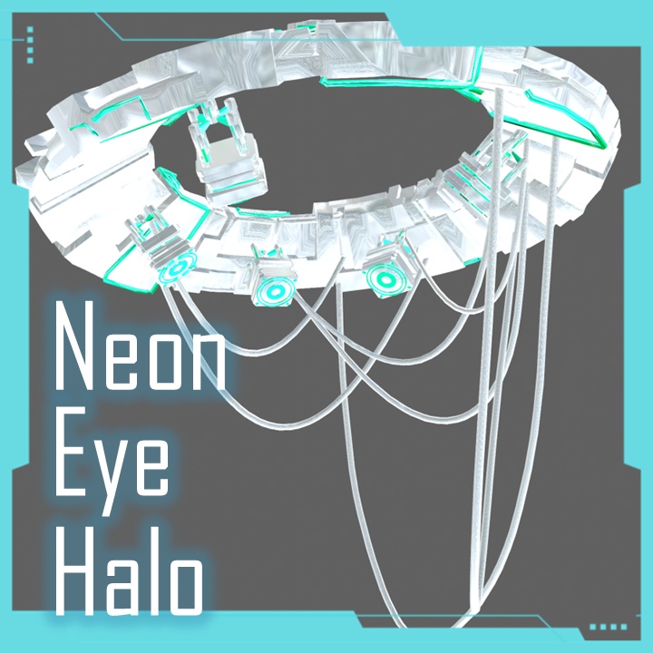 【✨600円→400円✨】Neon Eye Halo【12Color】