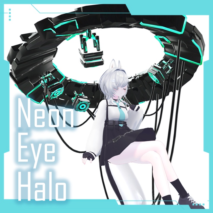 【✨600円→400円✨】Neon Eye Halo【12Color】