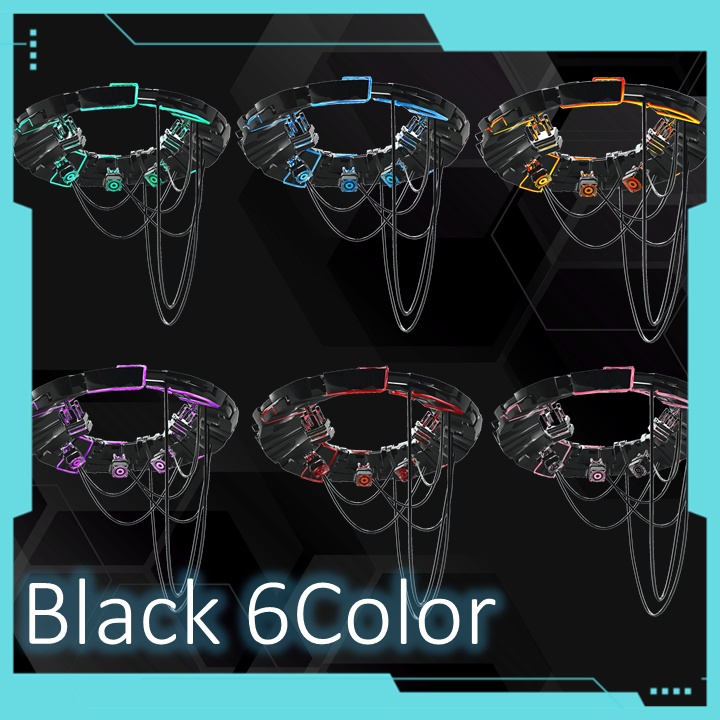 【✨600円→400円✨】Neon Eye Halo【12Color】