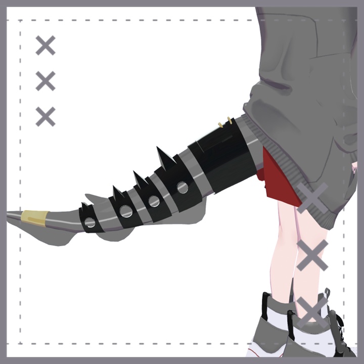 【ラーシャ専用】パンクしっぽ