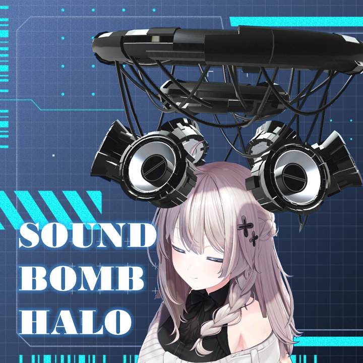 【✨600円→400円✨】SOUND BOMB HALO【12Color】