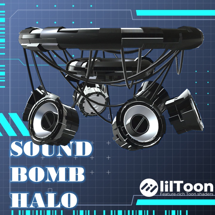 【✨600円→400円✨】SOUND BOMB HALO【12Color】