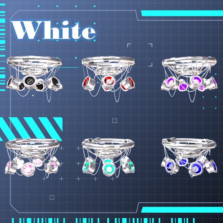 【✨600円→400円✨】SOUND BOMB HALO【12Color】