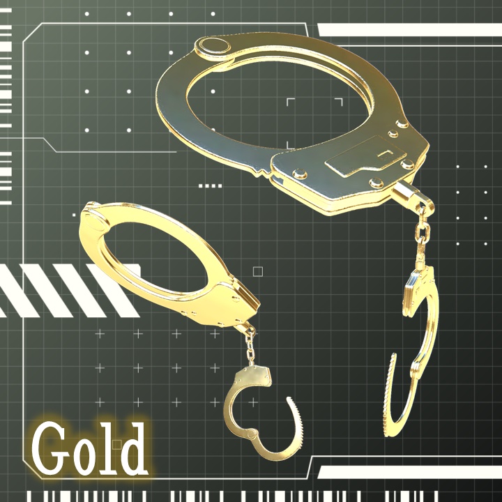 【✨600円→400円✨】手錠ヘイロー【2Color】