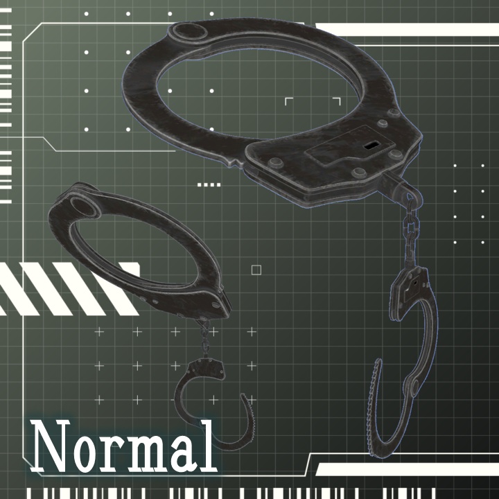 【✨600円→400円✨】手錠ヘイロー【2Color】