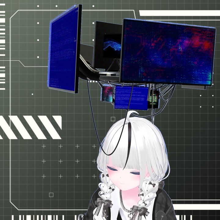 【✨800円→600円✨】Neon Monitor Halo【3Color】