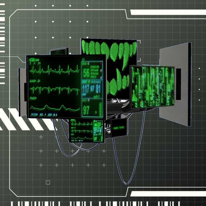 【✨800円→600円✨】Neon Monitor Halo【3Color】