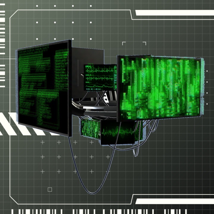 【✨800円→600円✨】Neon Monitor Halo【3Color】