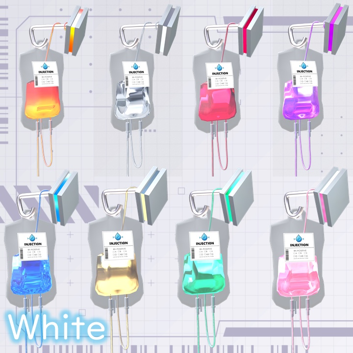 【16Color】点滴ツインテール