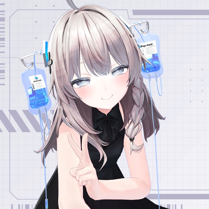 【16Color】点滴ツインテール