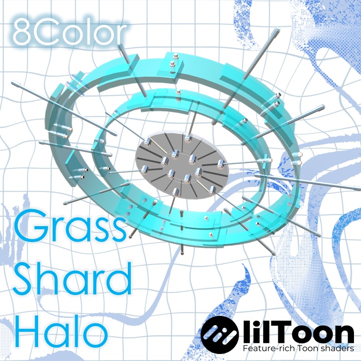 【✨600円→400円✨】Grass Shard Halo【8Color】