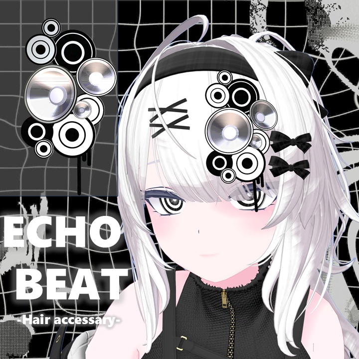 【6Color】ECHO BEAT【Hair accessary】