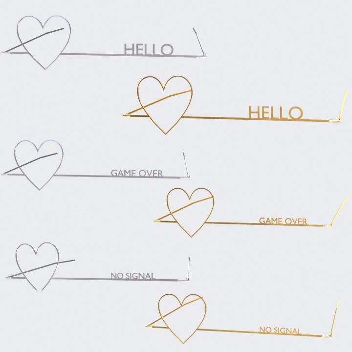 【2Color】Scripta-Frame