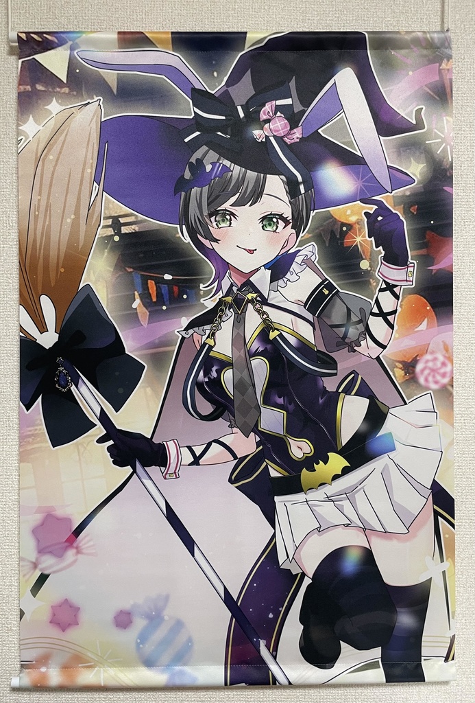 収益化記念タペストリー