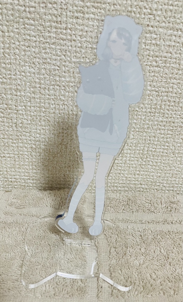 1000人記念アクリルスタンド(部屋着のすがた)