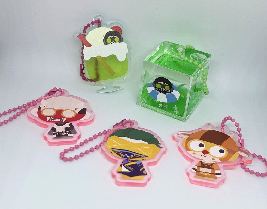 リキッドキーホルダー