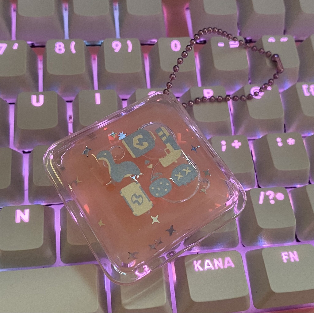 リキッドキーホルダー