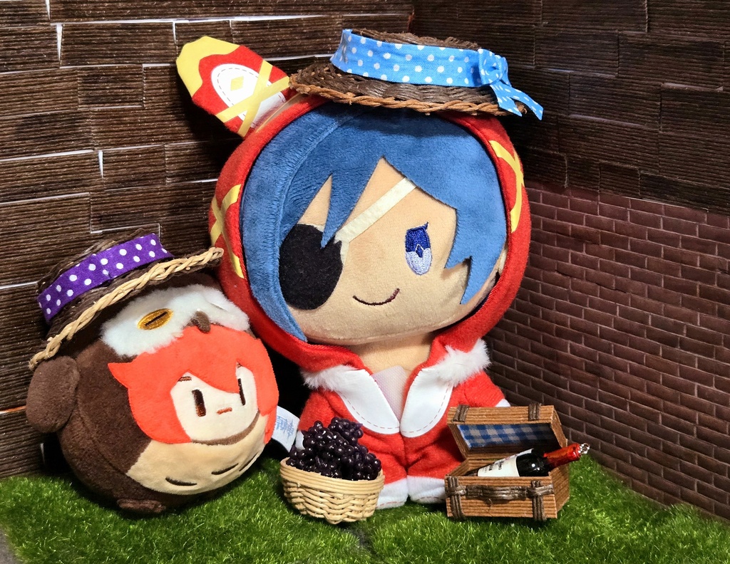 夏の帽子(赤)