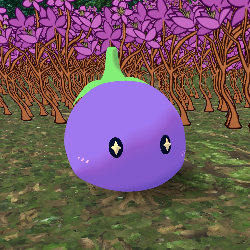 【無料】3Dモデル『プチ』&『プチナス』 / Putit & Eggplant Putit