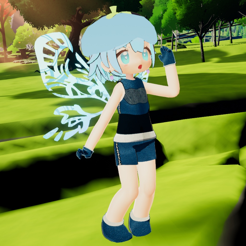 【まめふれんず対応】シンプルな革鎧