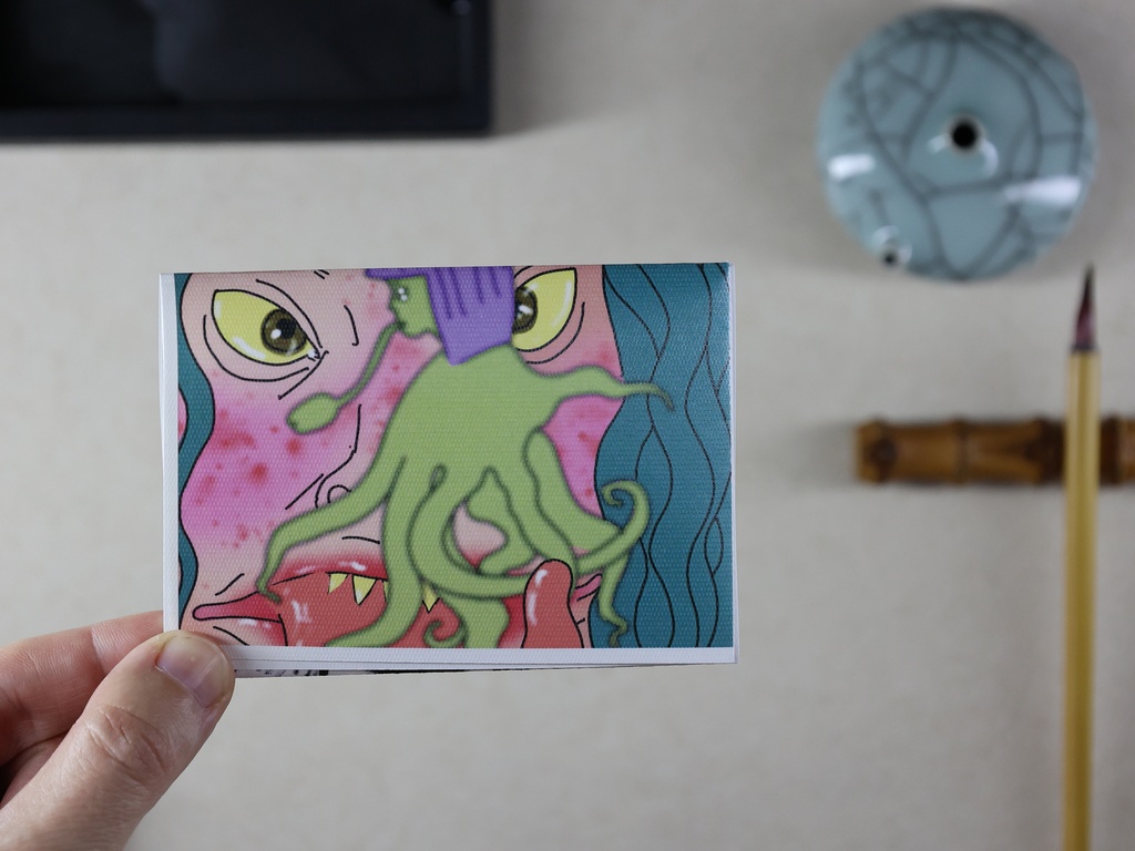 Artist sketchbook | Printable Mini Zine No. 7